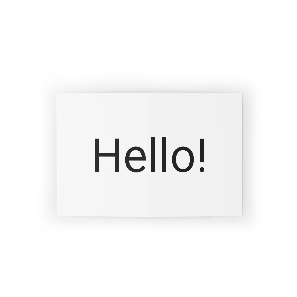 Greeting cards (8 pcs)