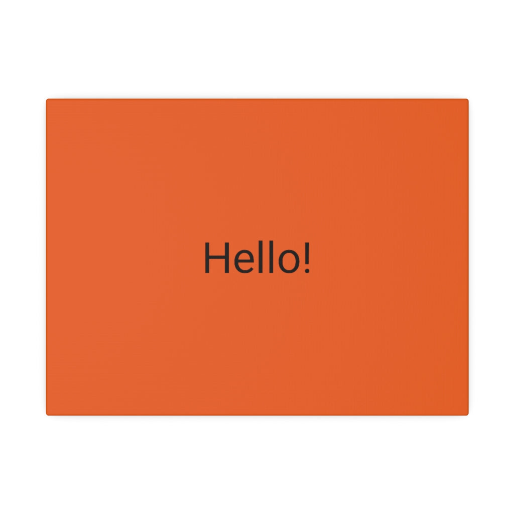 Matte Canvas, Stretched