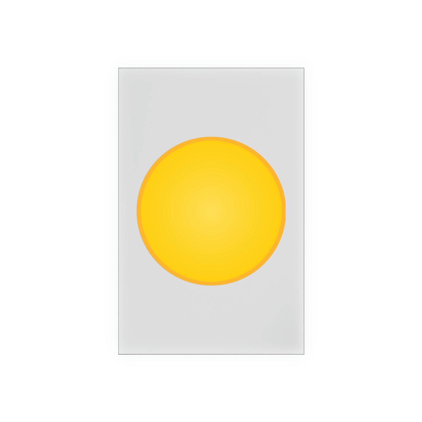 Acrylic Sign with a Wooden Stand