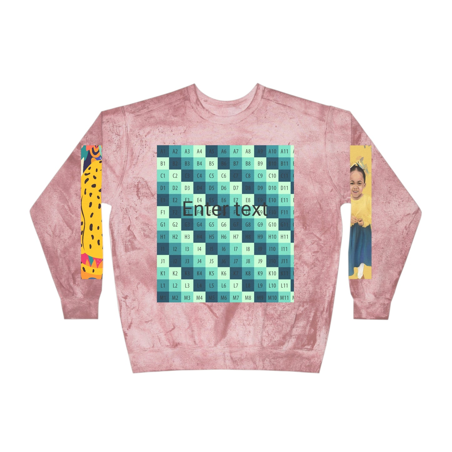 Unisex Color Blast Crewneck Sweatshirt