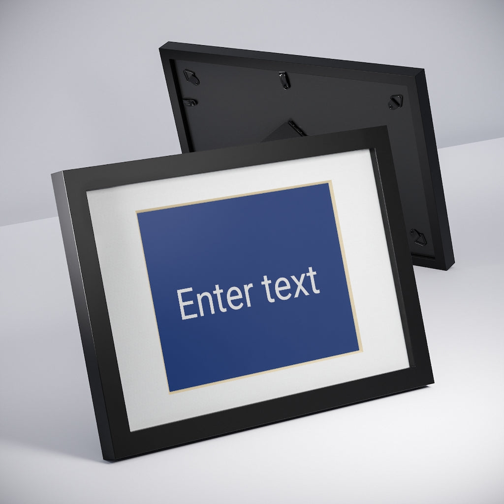 Framed Prints, Black