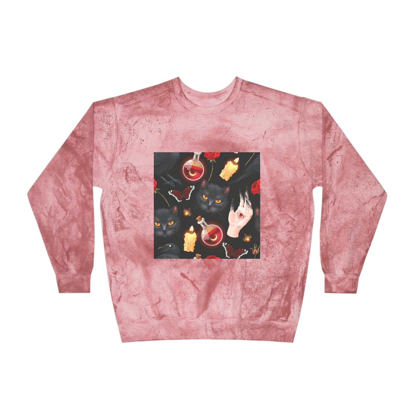 Unisex Color Blast Crewneck Sweatshirt