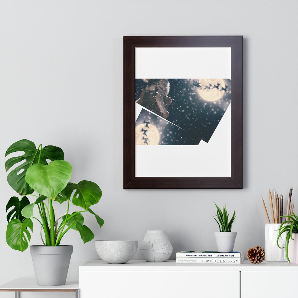 Framed Vertical Poster