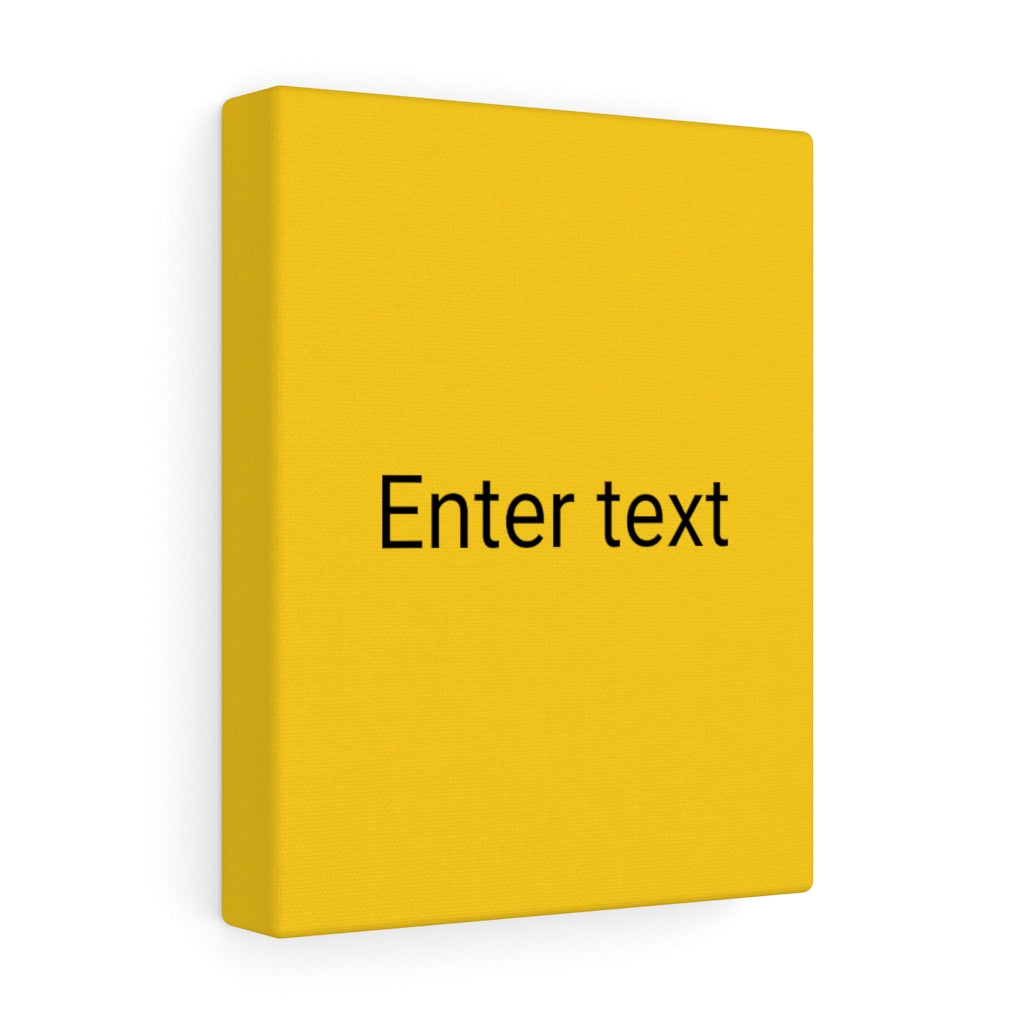 Satin Canvas Stretched