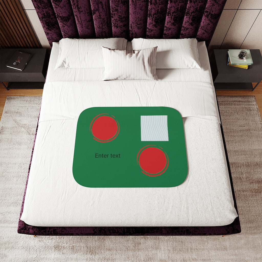 Sherpa Blanket, Two Colors