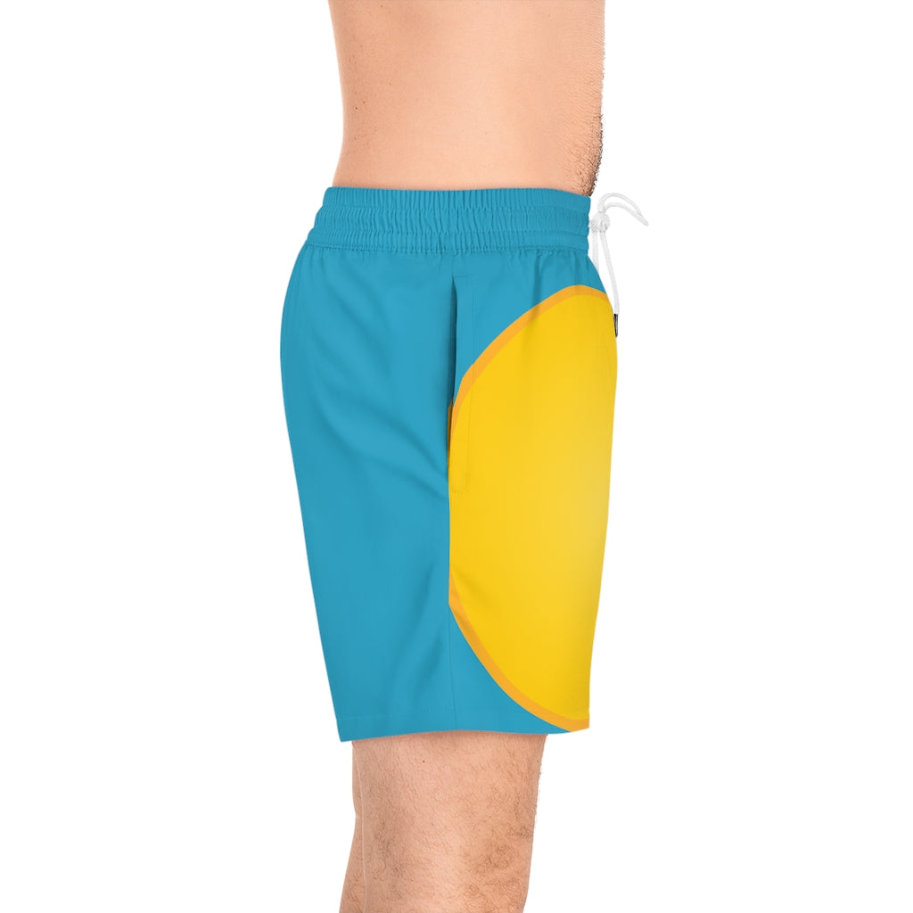 Men's Mid-Length Swim Shorts (AOP)