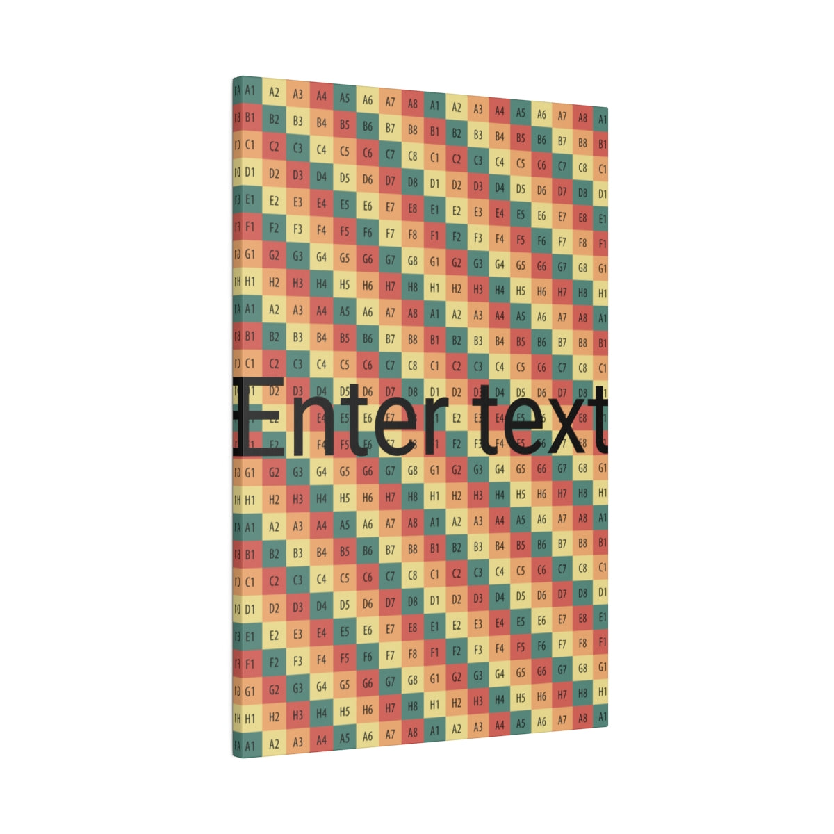 Matte Canvas, Stretched, 0.75"