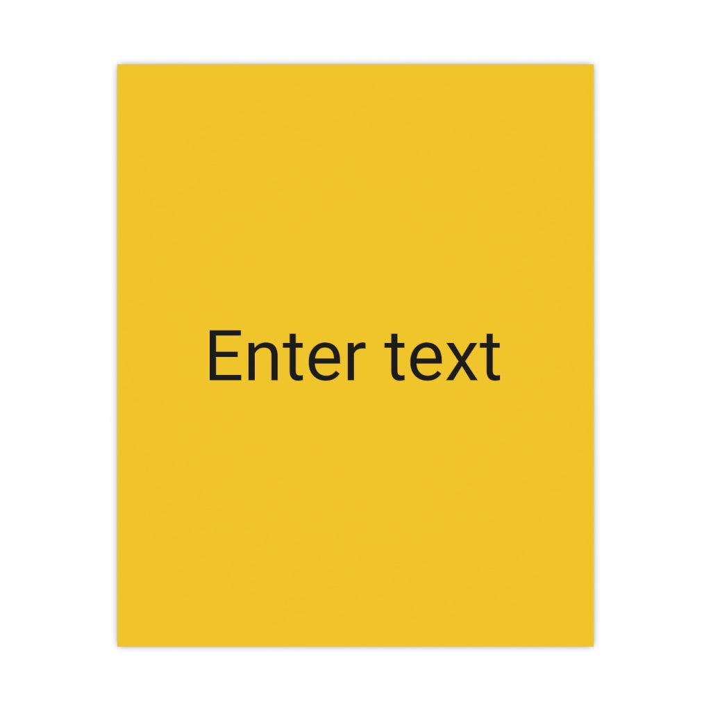 Premium Matte Posters