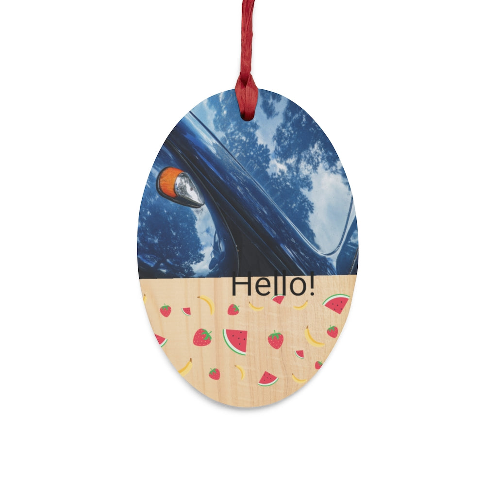 Wooden Christmas Ornaments