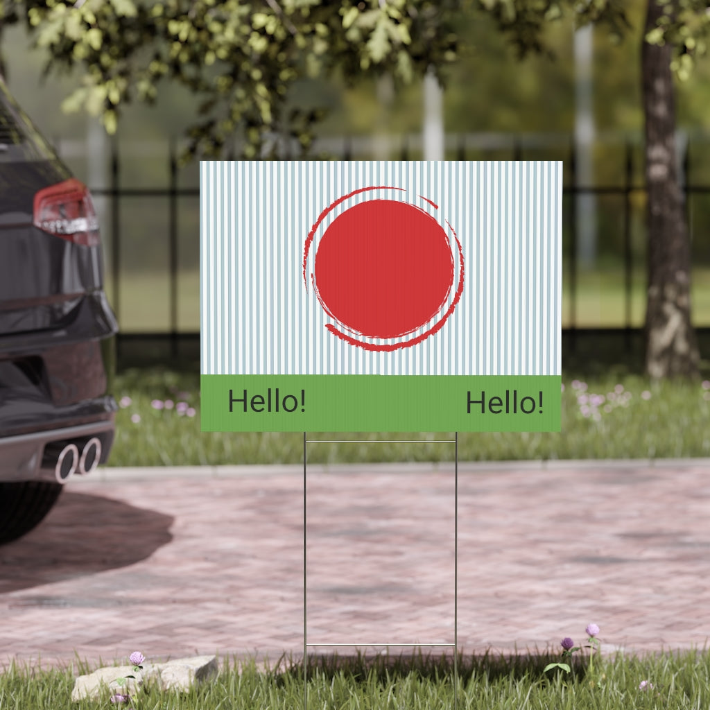 Yard Sign