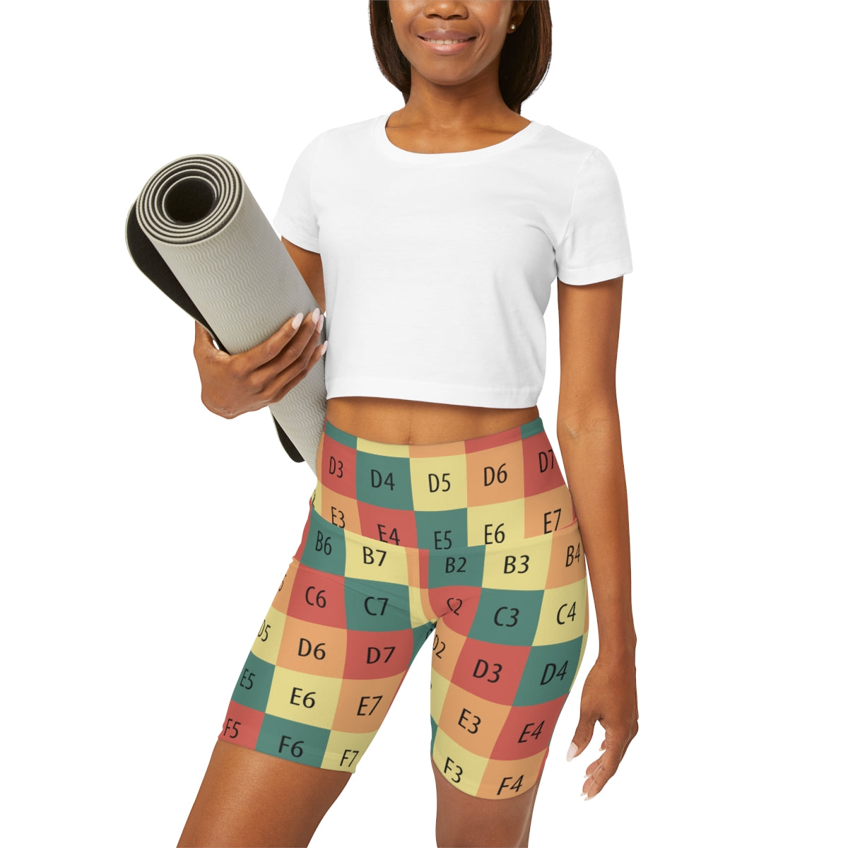 High Waisted Yoga Shorts