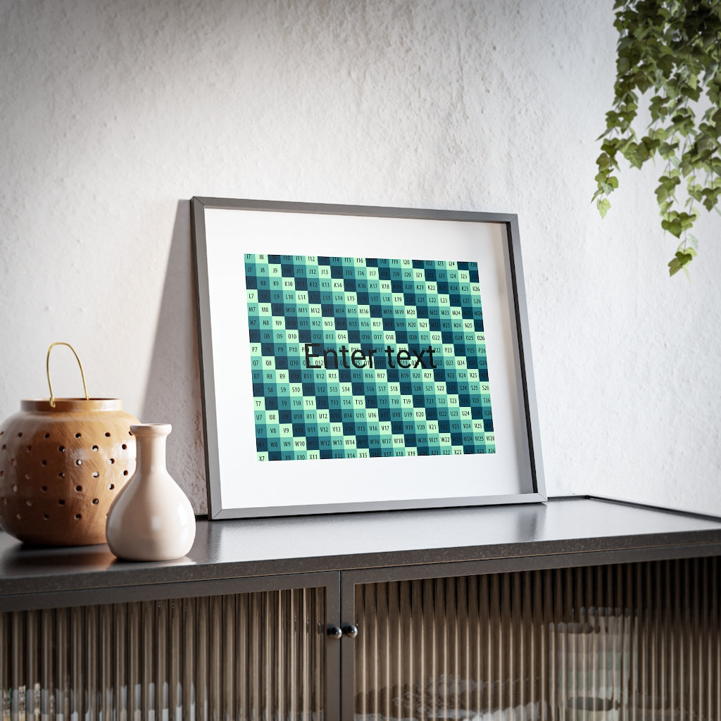 Framed Poster, Matte