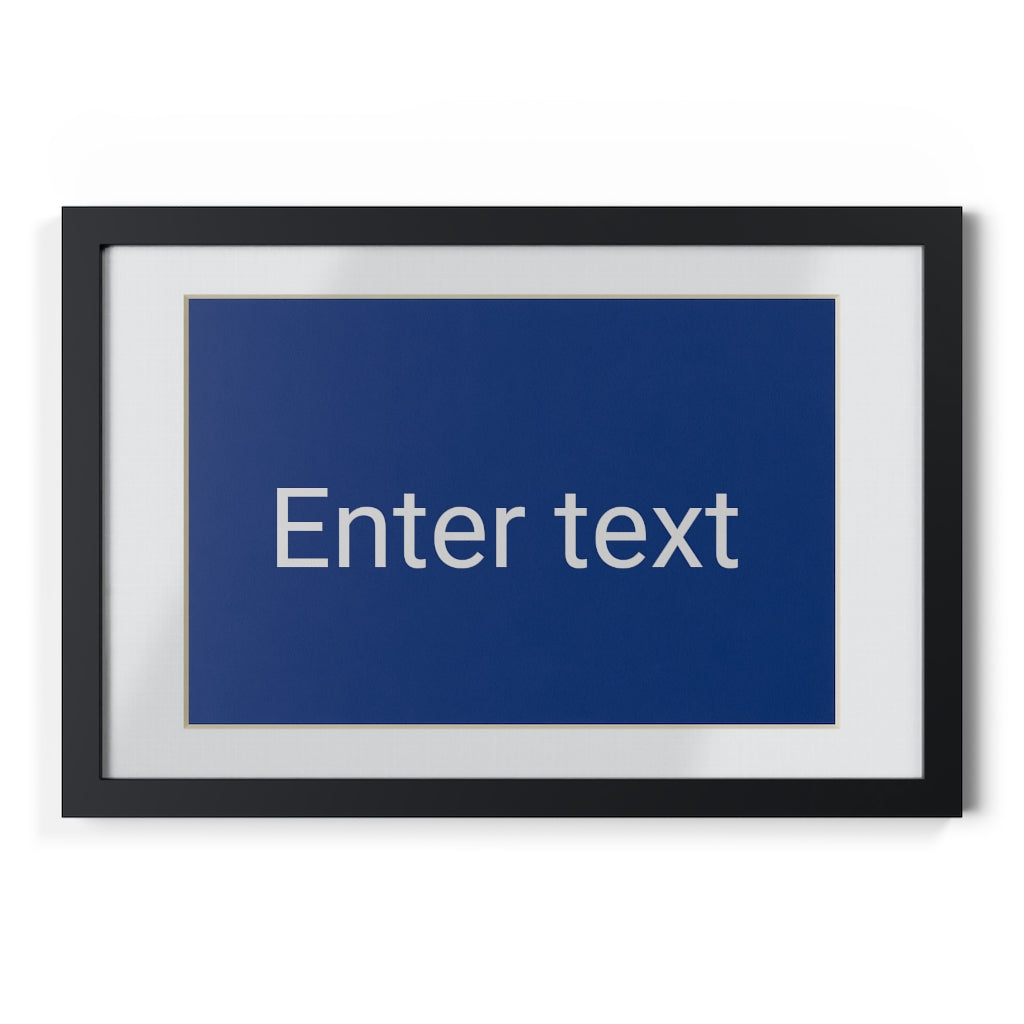 Framed Prints, Black