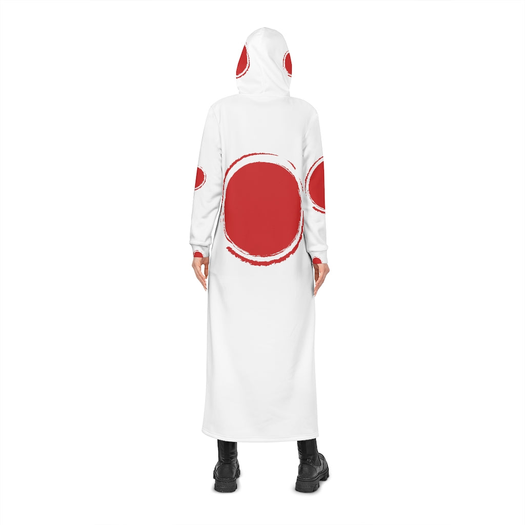 Long Hoodie Dress (AOP)