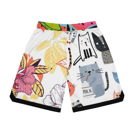 Basketball Rib Shorts (AOP)