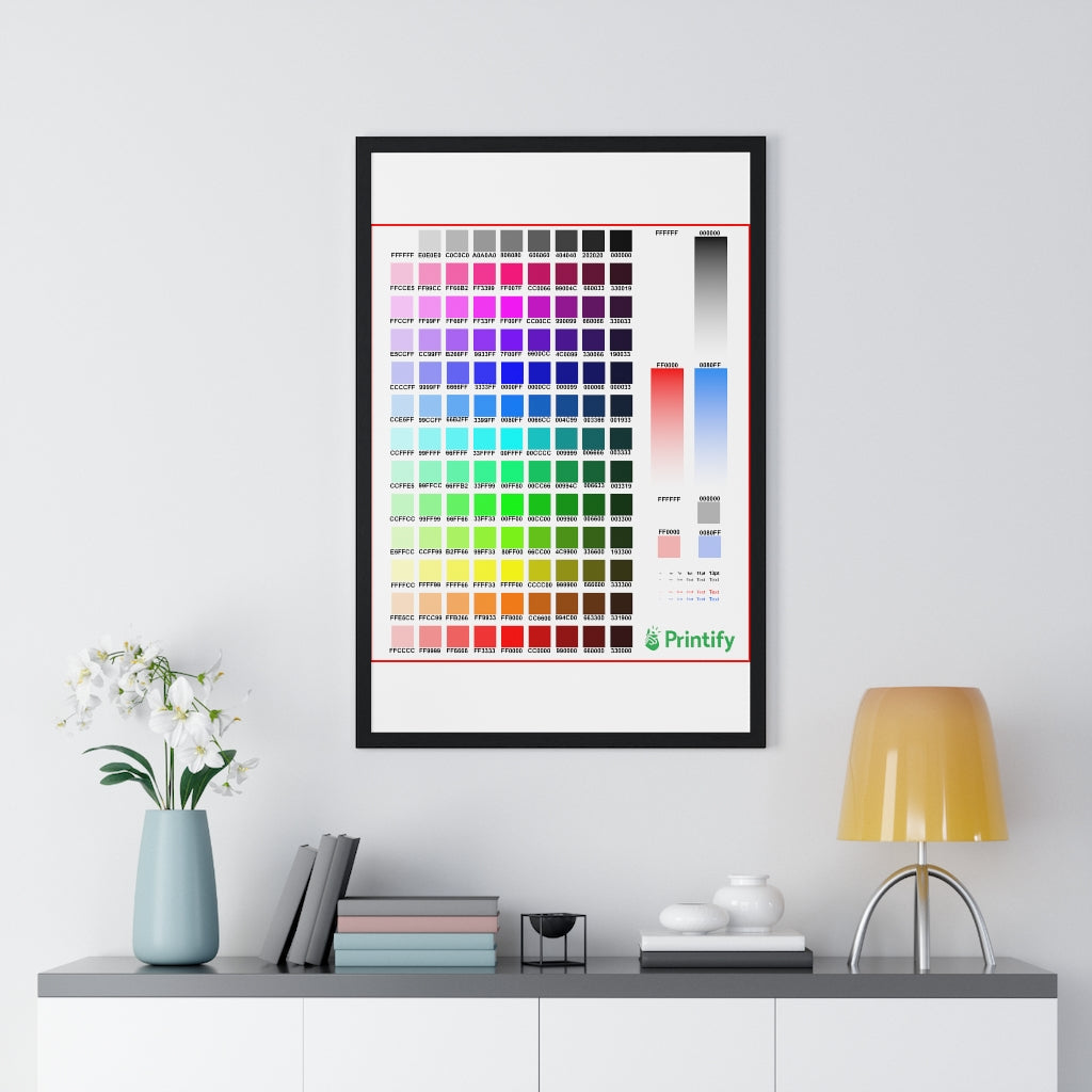 Premium Framed Vertical Poster