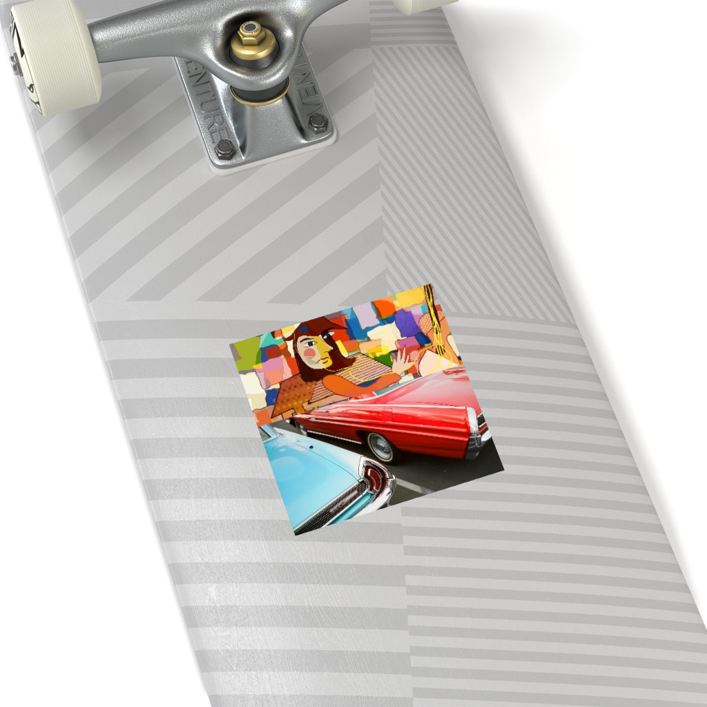 Laminate Stickers, Square