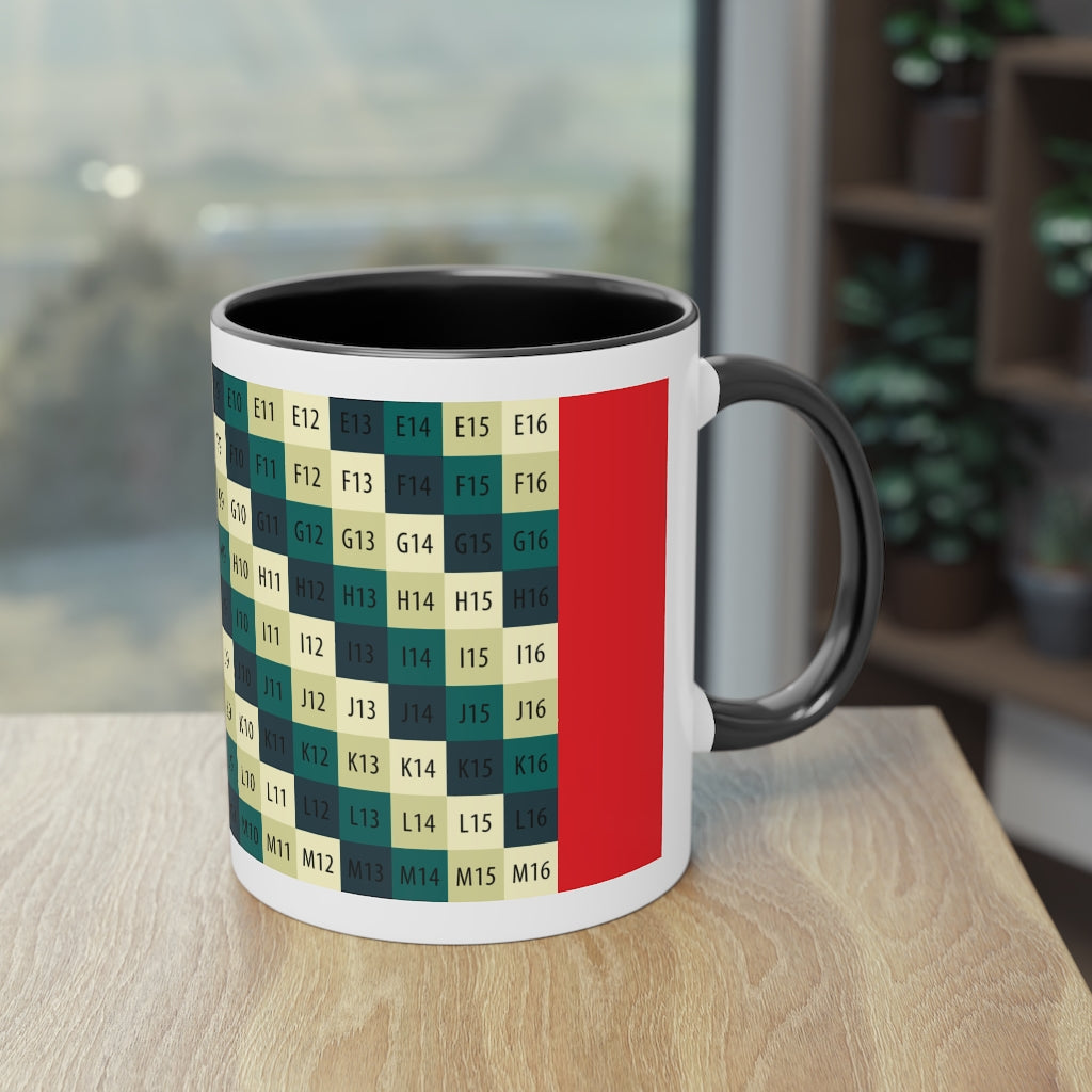 Two-Tone Coffee Mug, 11oz