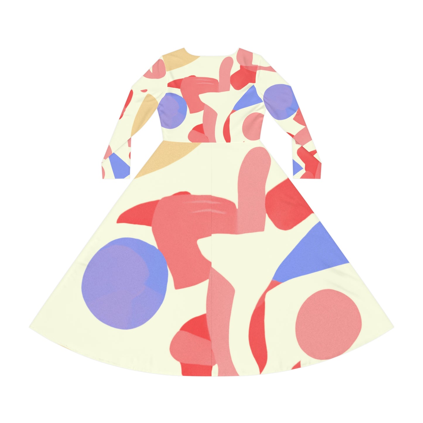 Women's Long-Sleeve Dance Dress