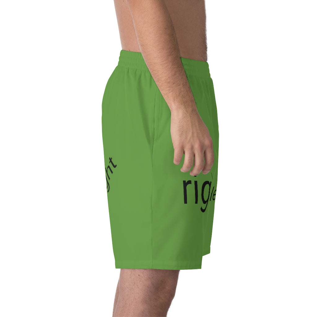 Men's Elastic Beach Shorts (AOP)