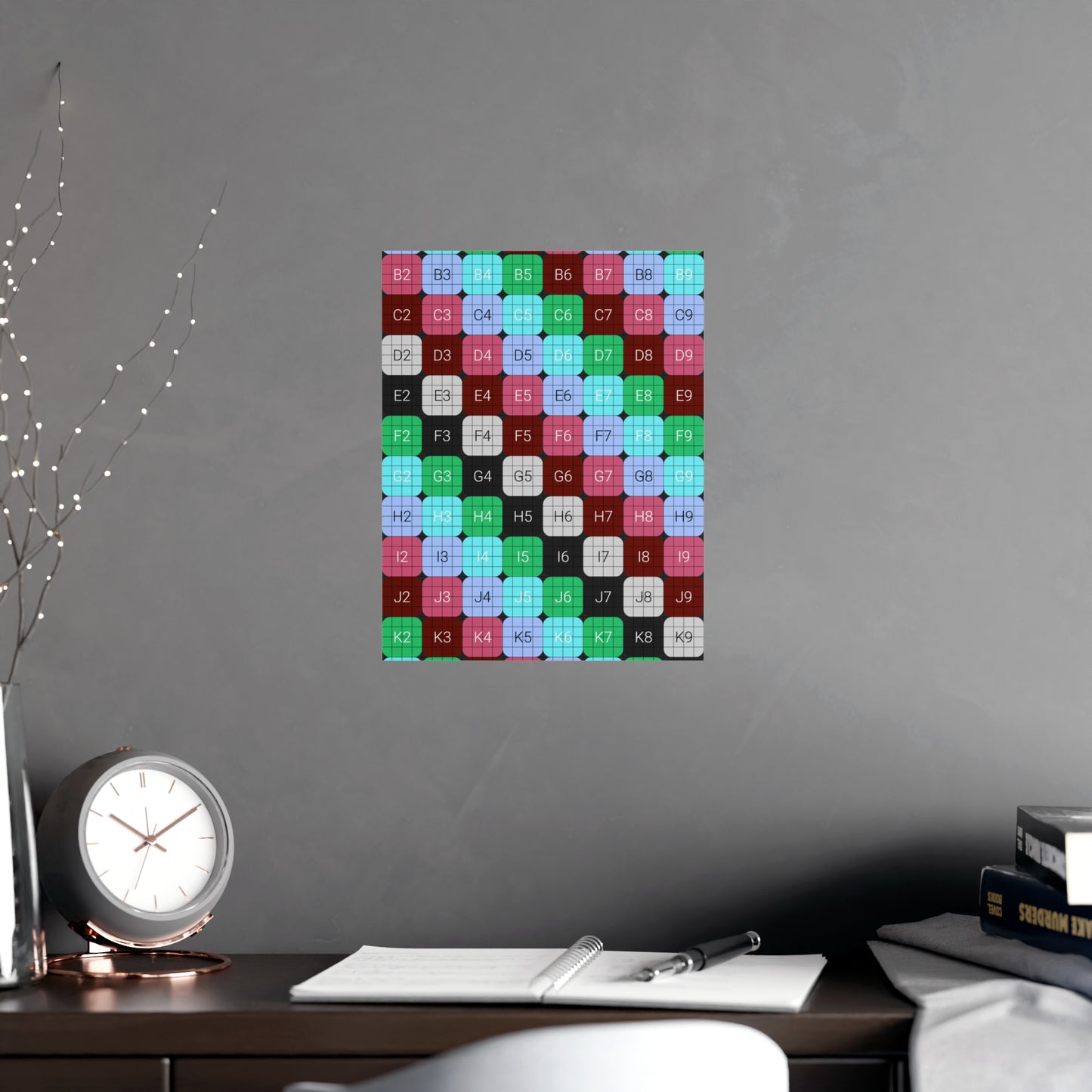 Vertical and Horizontal Matte Posters