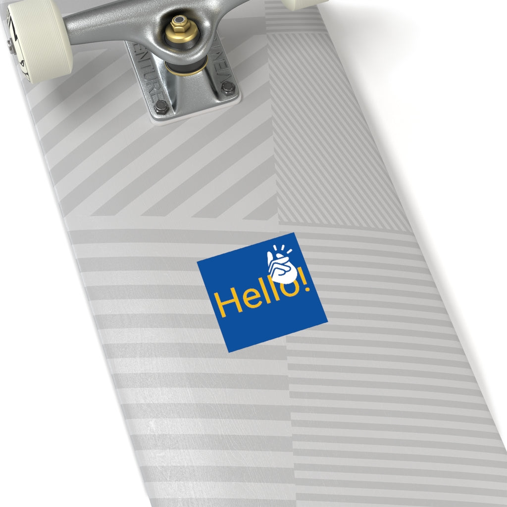 Square Stickers, Indoor/Outdoor