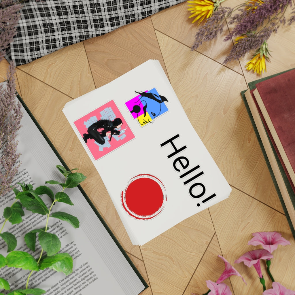 Sticker Sheet Bundle, 5pcs