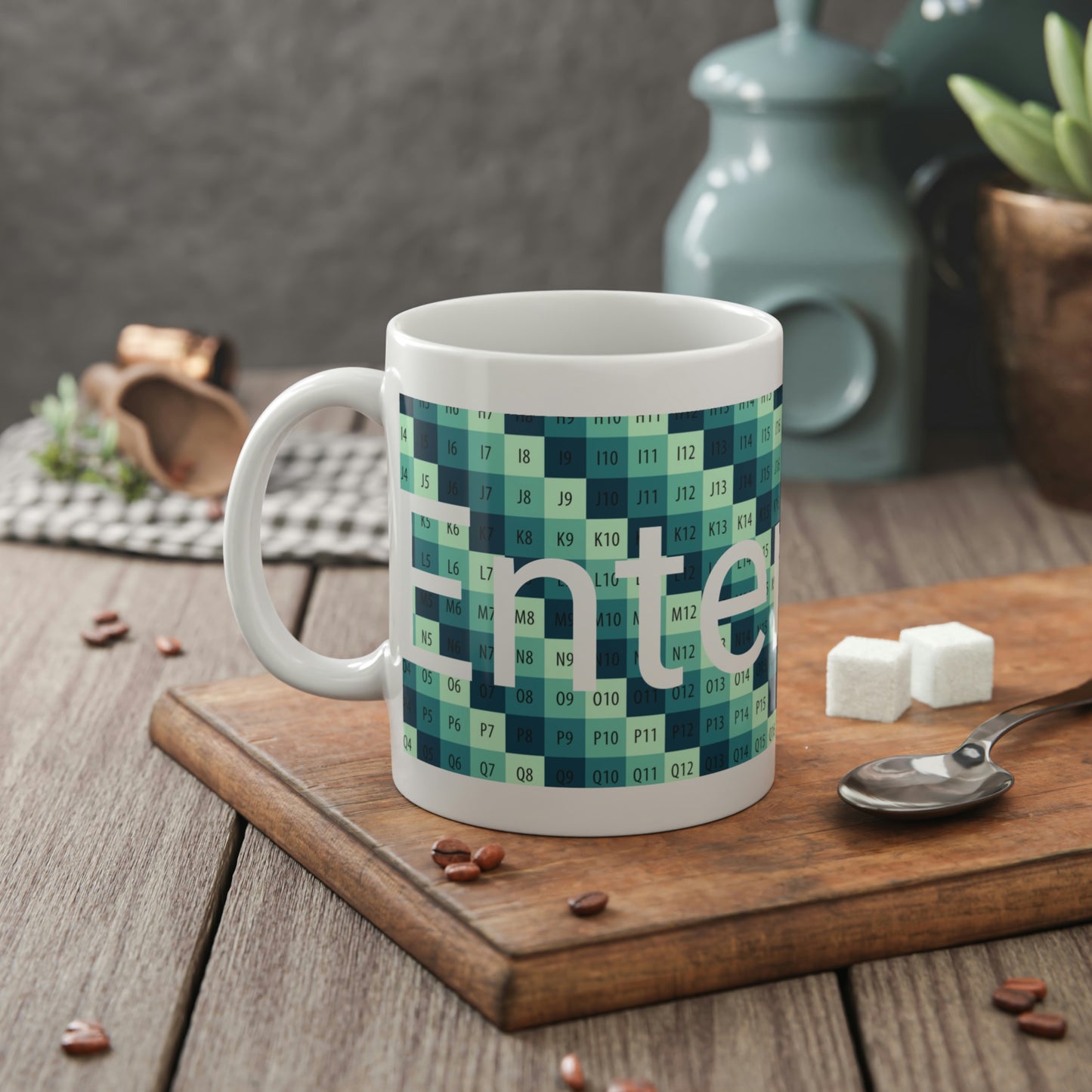 White Ceramic Mug, 11oz