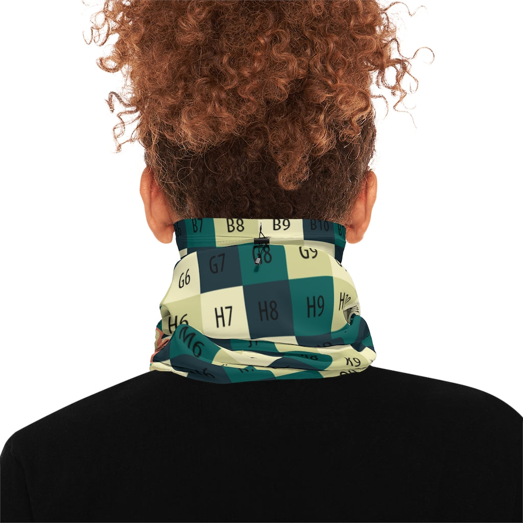 Winter Neck Gaiter With Drawstring