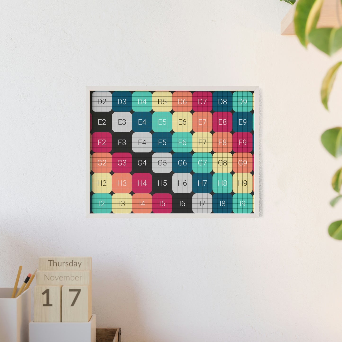 Posters with Wooden Frame