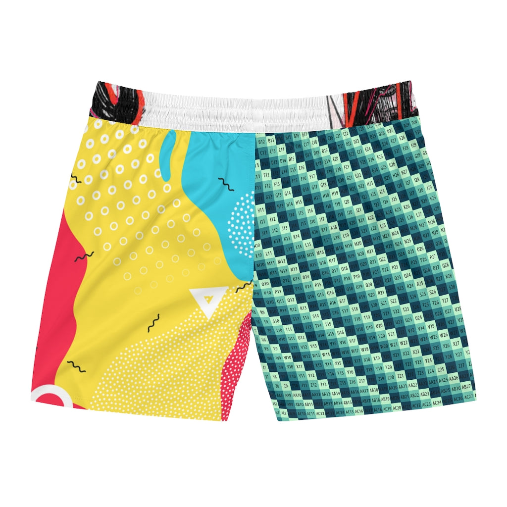 Men's Mid-Length Swim Shorts (AOP)