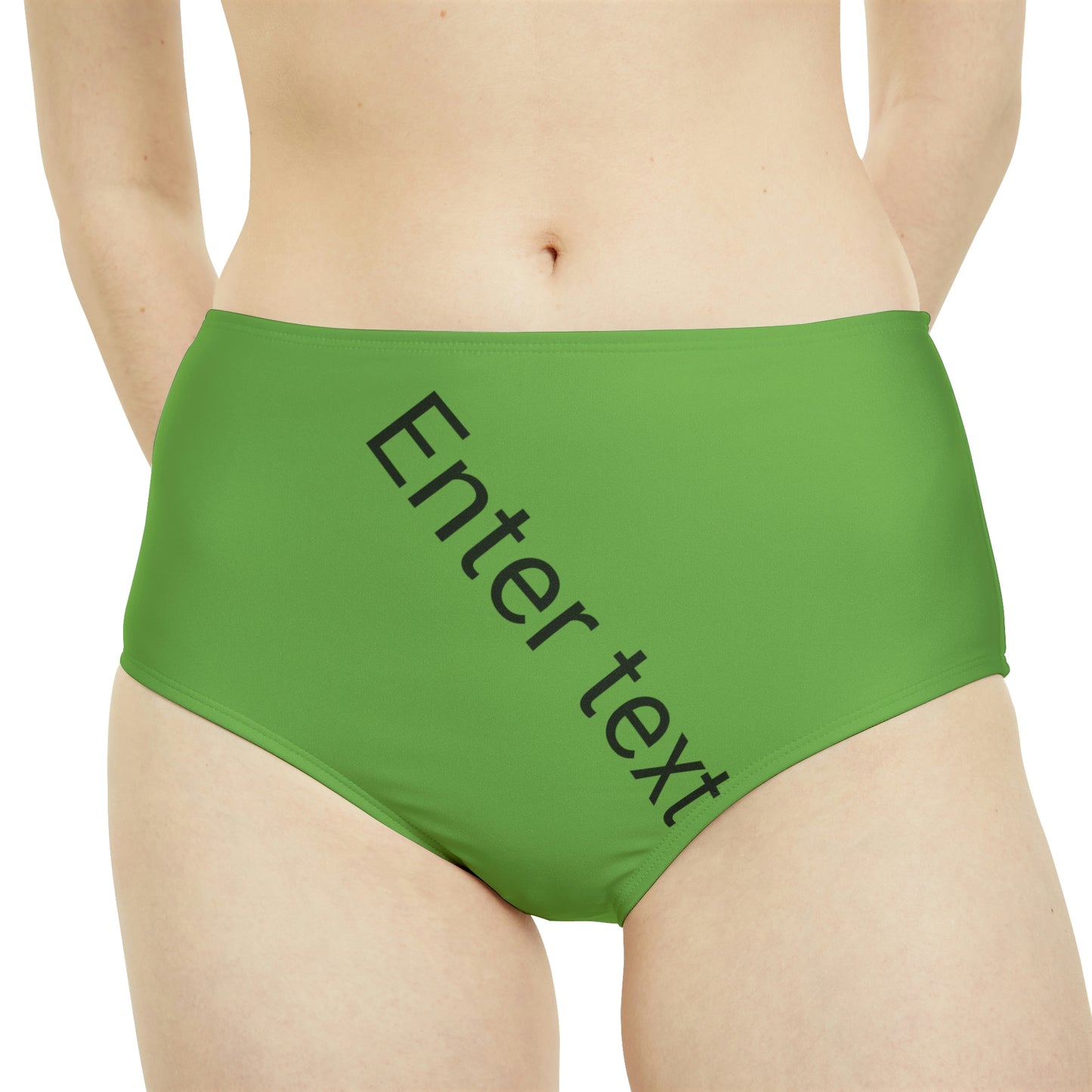 High-Waist Hipster Bikini Bottom