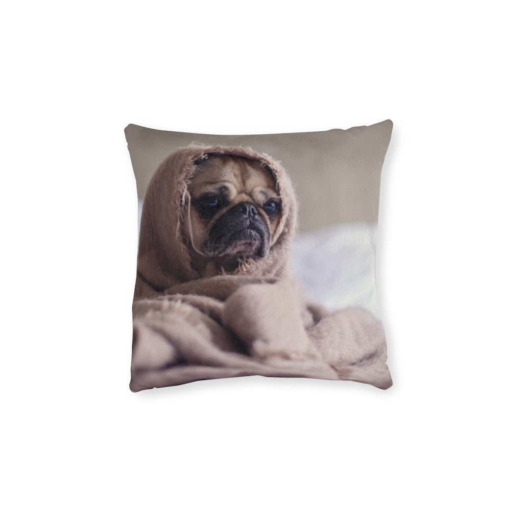 Square Pillow - White Back