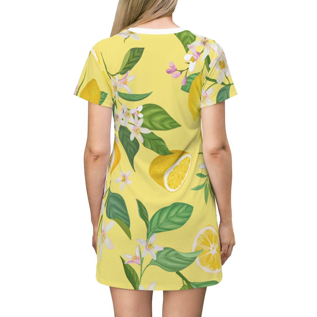 All Over Print T-Shirt Dress