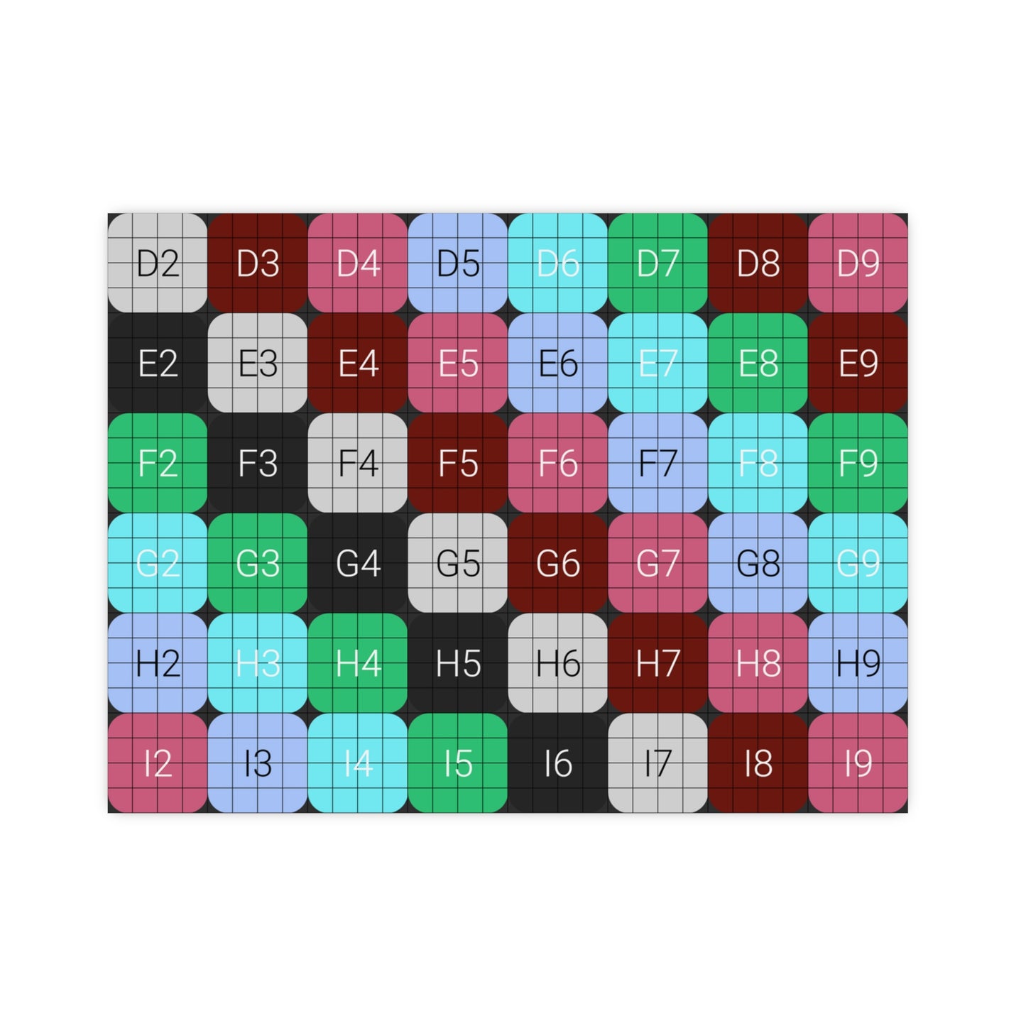 Vertical and Horizontal Matte Posters