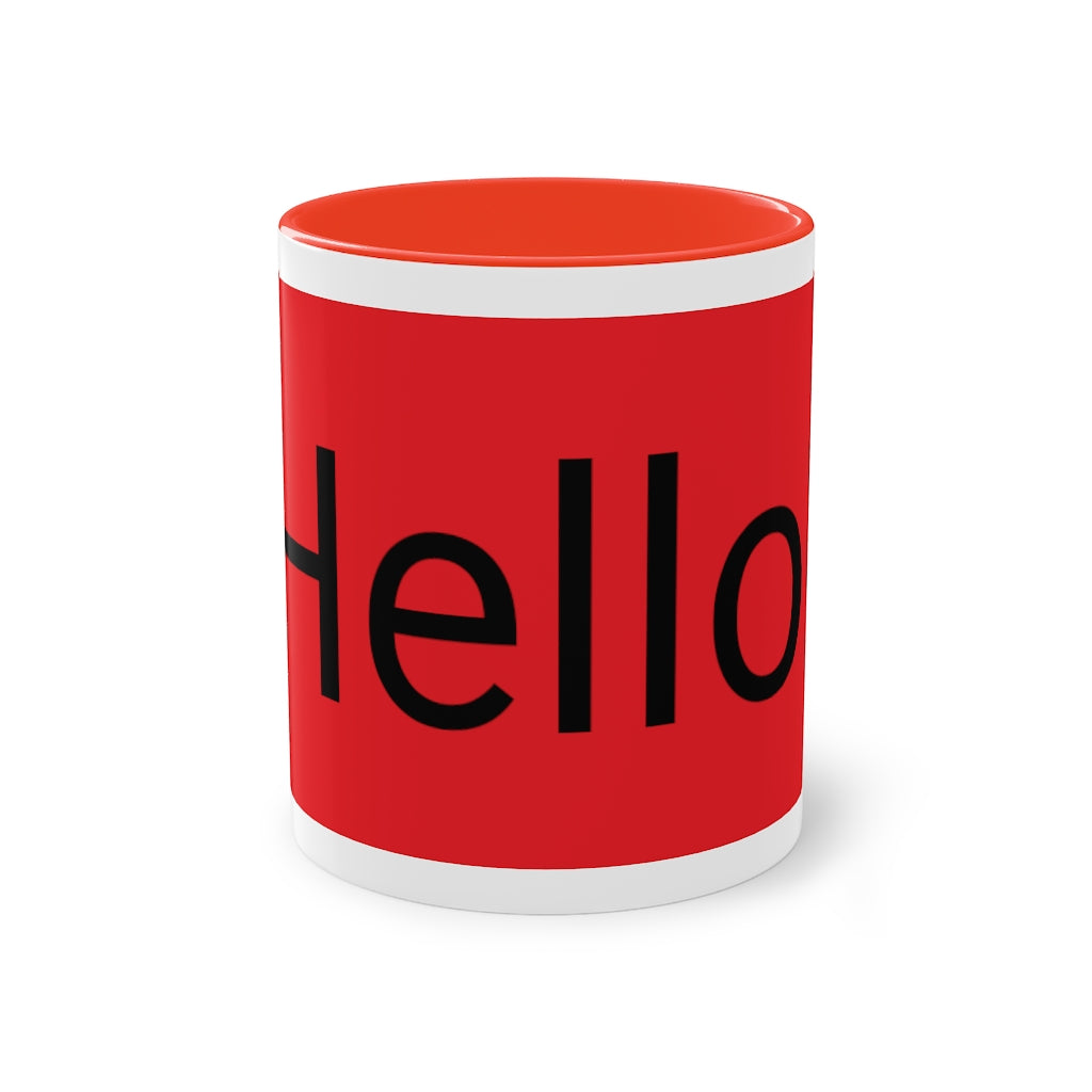 Two-Tone Coffee Mug, 11oz