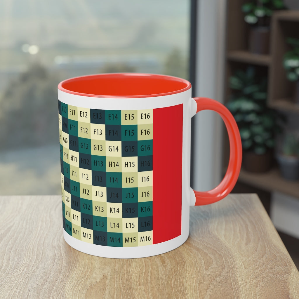 Two-Tone Coffee Mug, 11oz