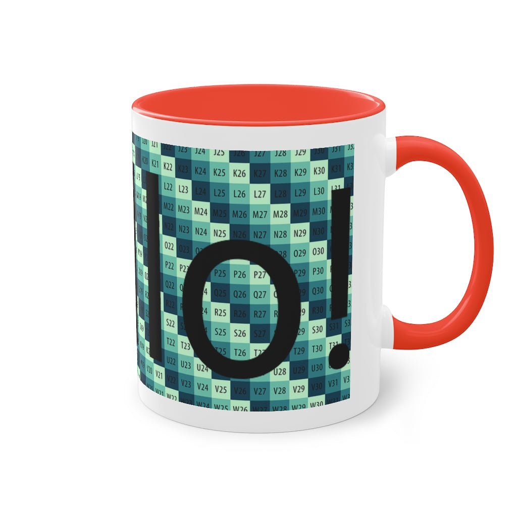 Two-Tone Coffee Mug, 11oz