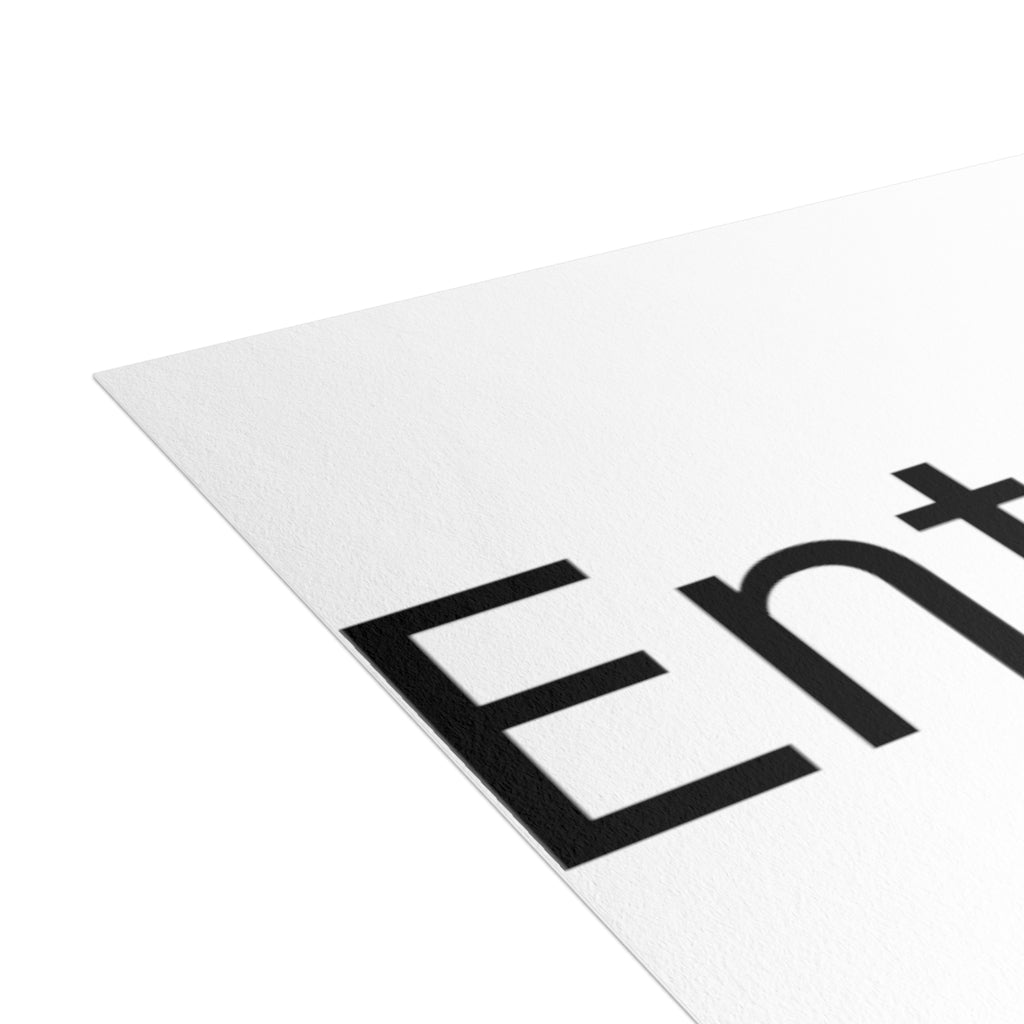 Folded Greeting Cards (1, 10, 30, and 50pcs)