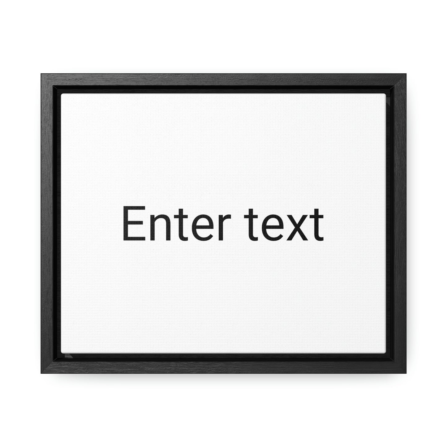 Gallery Canvas Wraps, Horizontal Frame