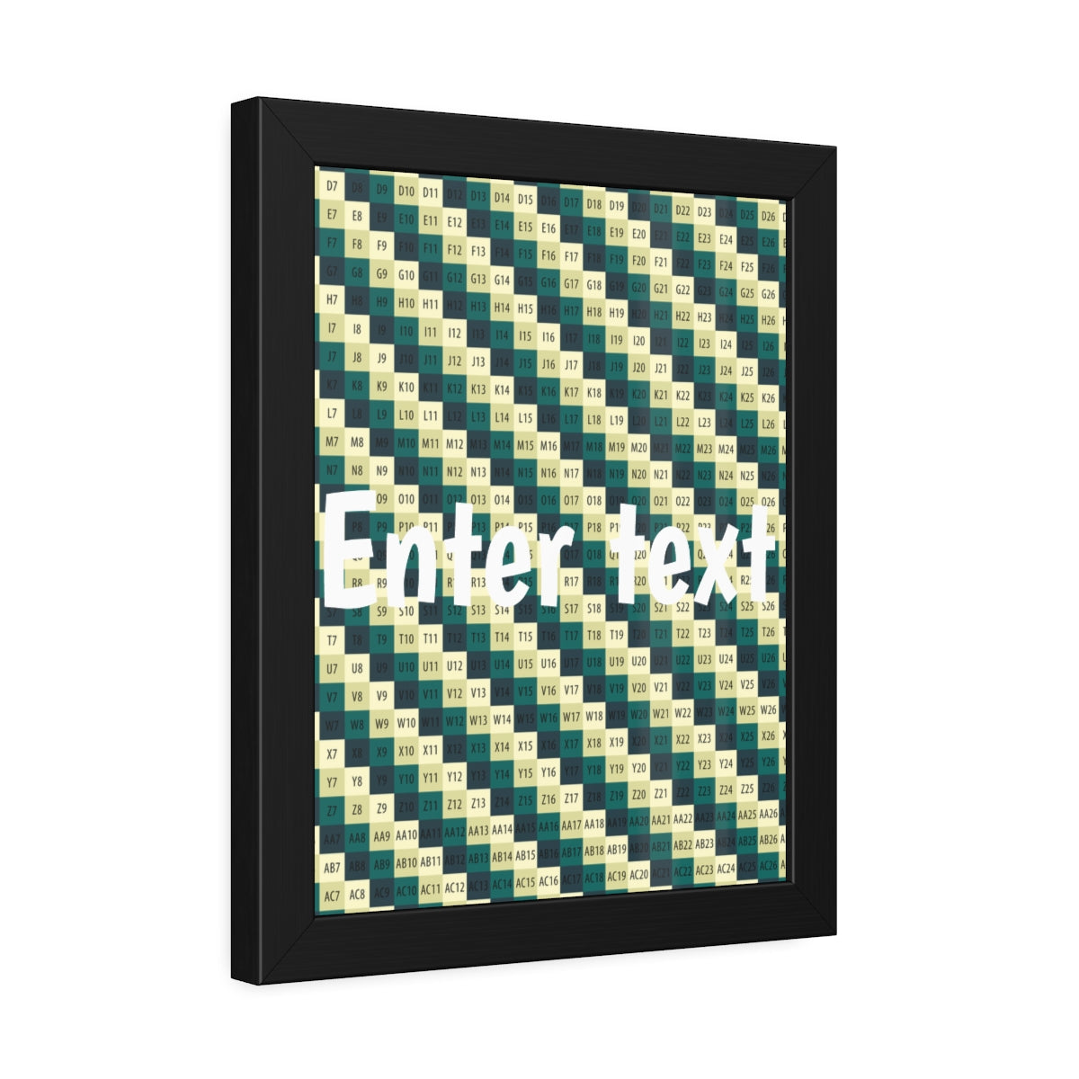 Framed Paper Posters