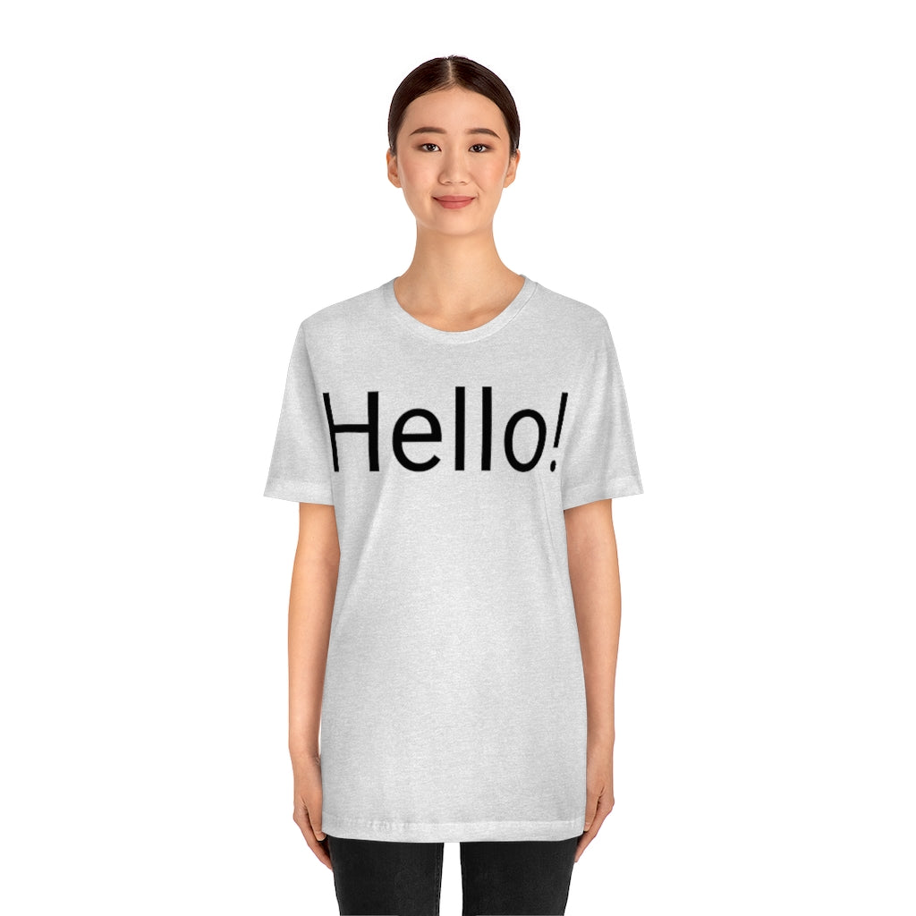 Unisex Jersey Short Sleeve Tee