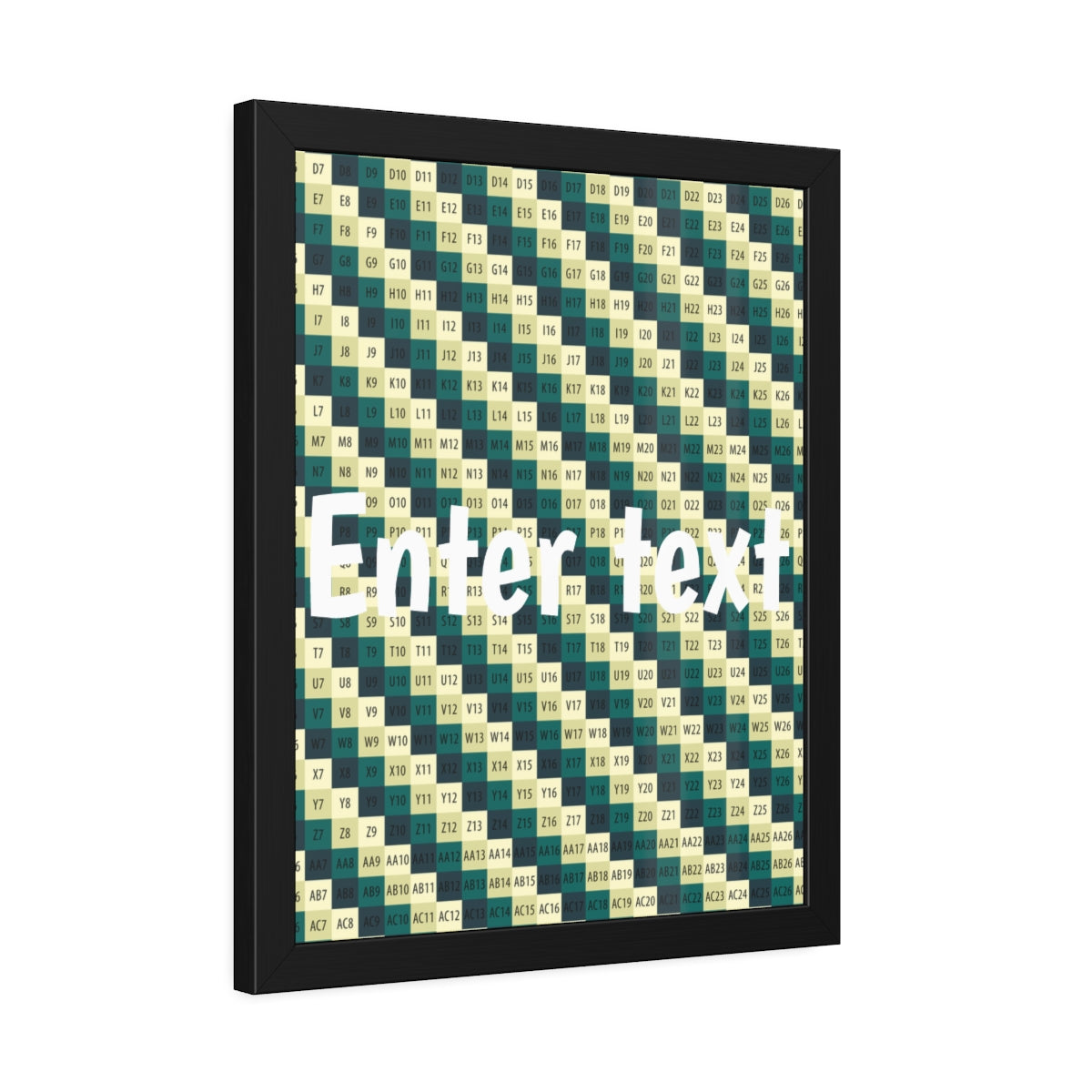 Framed Paper Posters