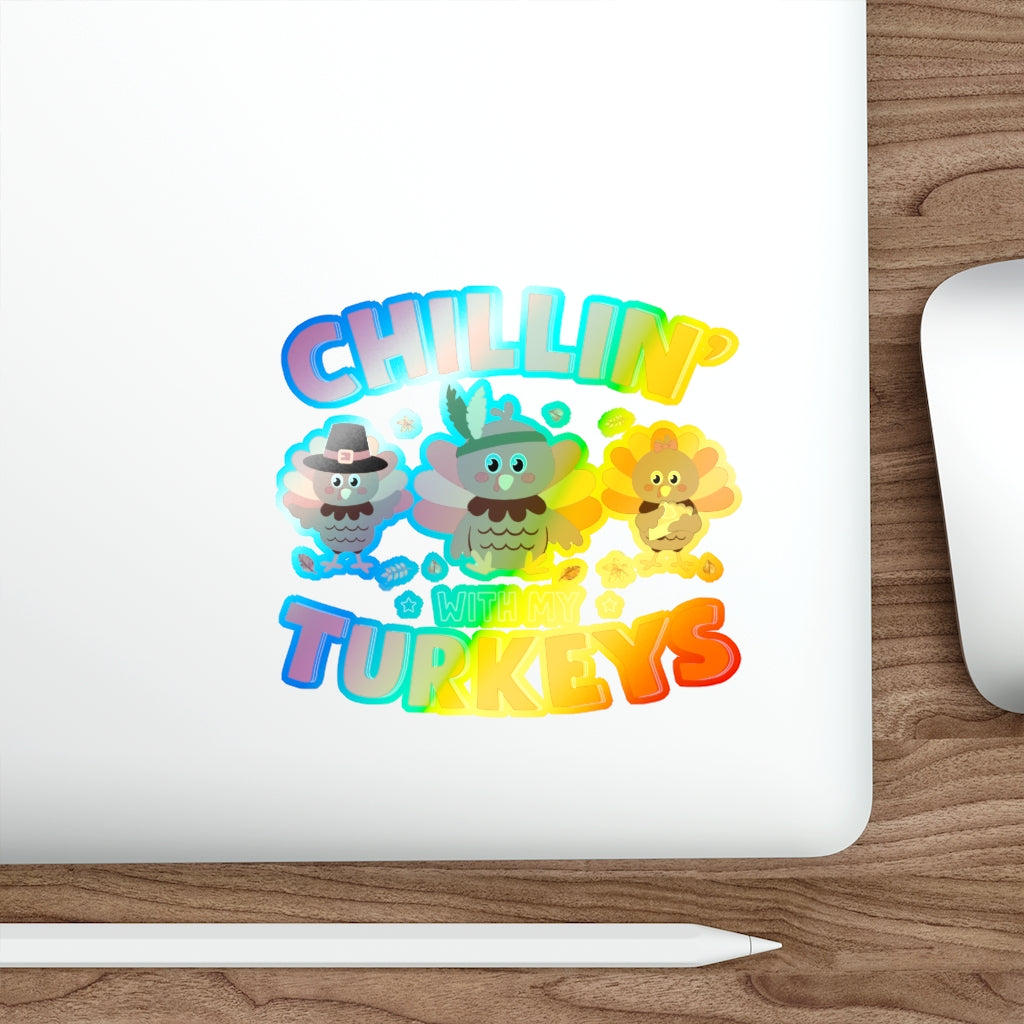 Holographic Die-cut stickers