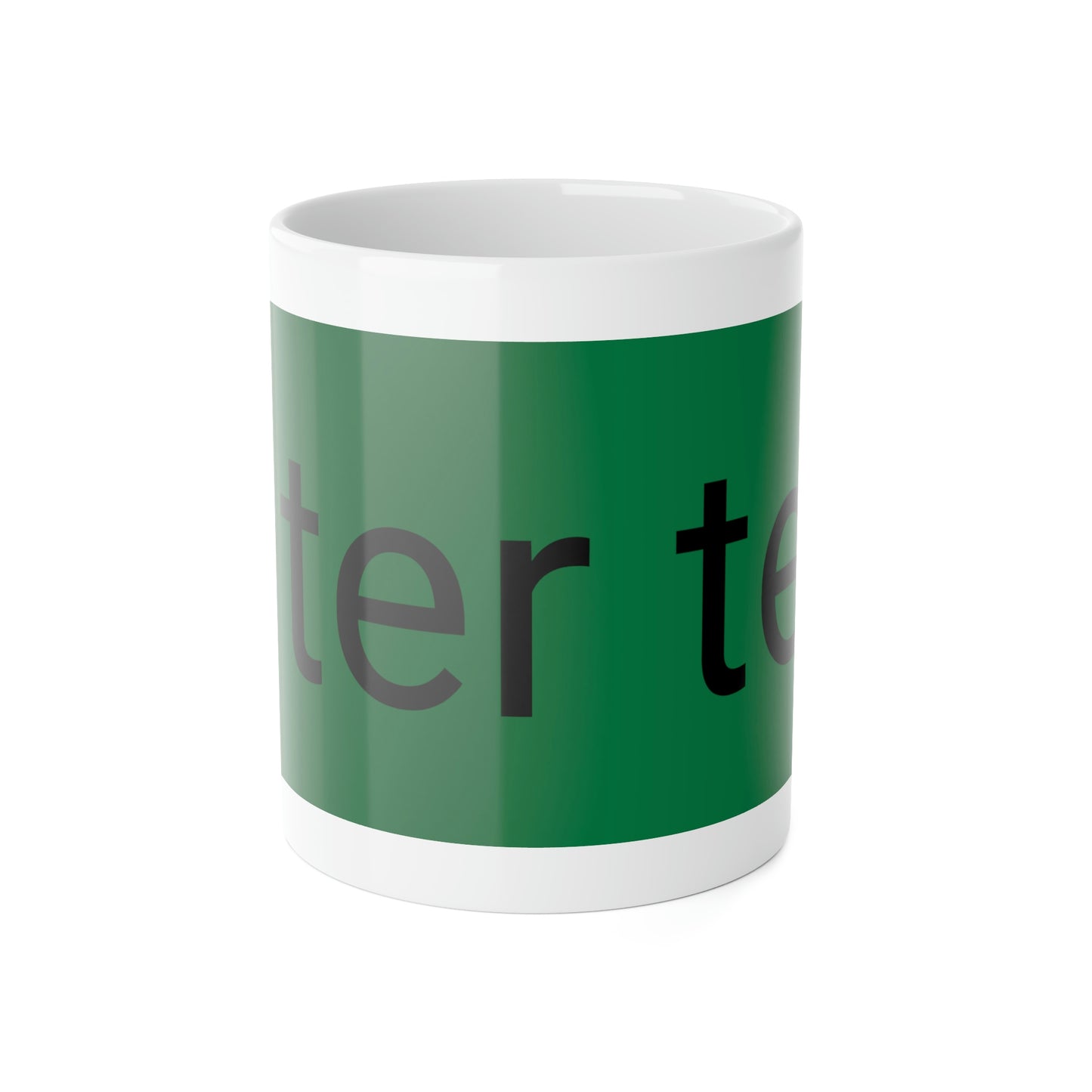 White Ceramic Mug, 11oz