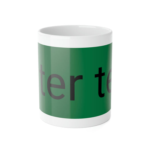 White Ceramic Mug, 11oz