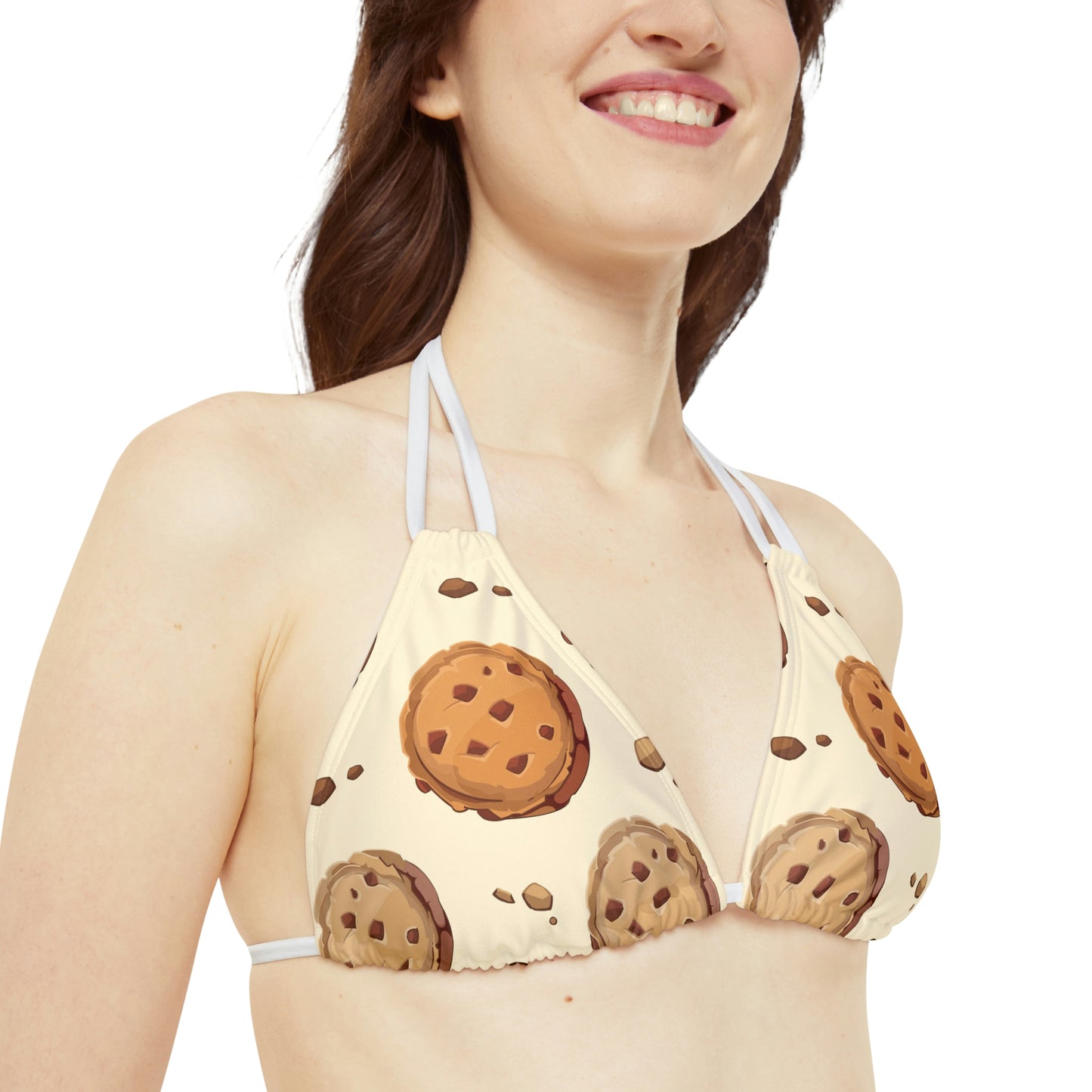 Strappy Triangle Bikini Top