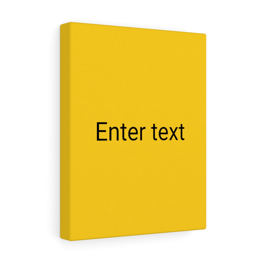 Satin Canvas Stretched