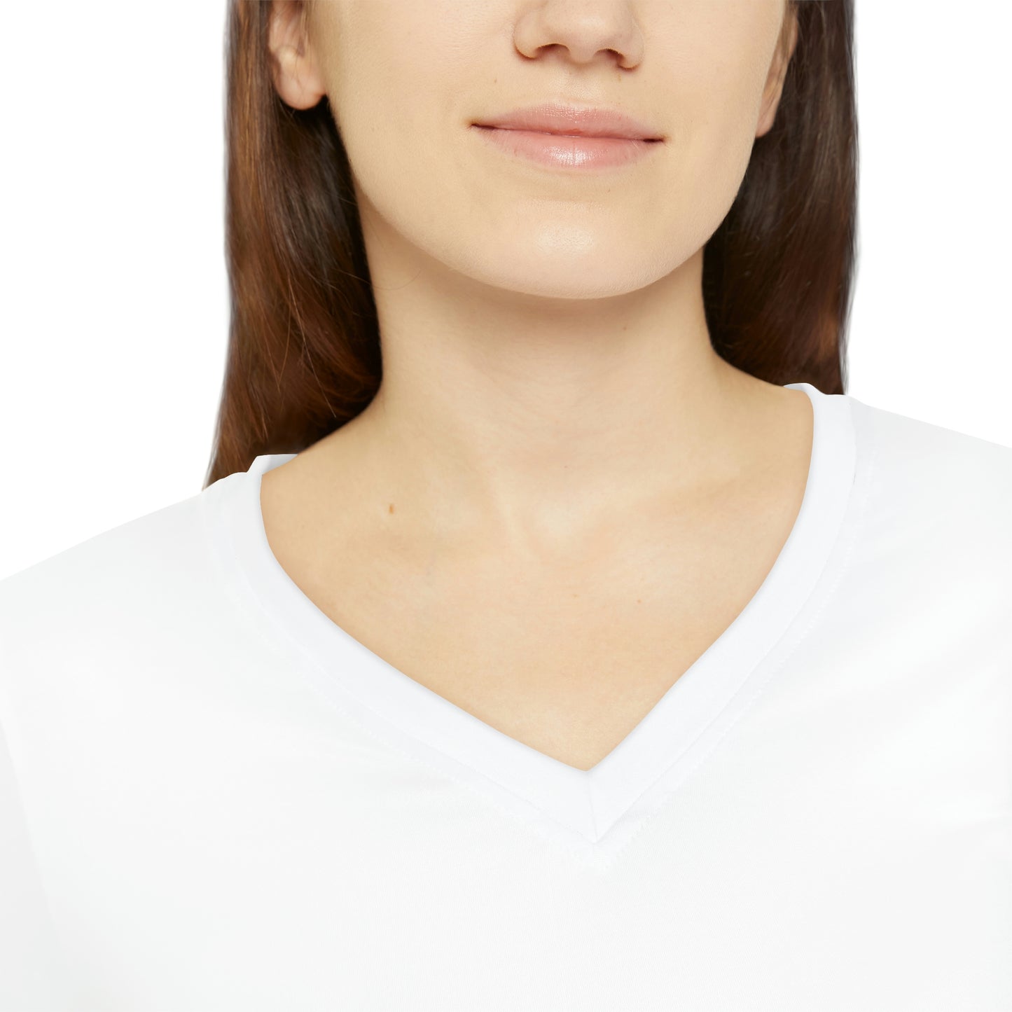 Women's Long Sleeve V-neck Shirt