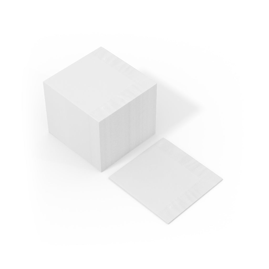 White Coined Napkins